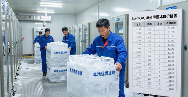 许昌降温冰块多少钱一吨?本地制冰厂报价来了